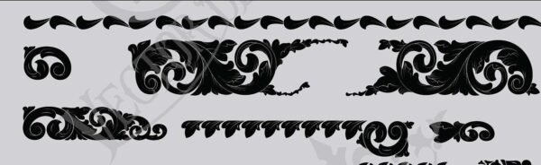 STVector Design kimber stanless target 6in scroll Vector design  engraving files,pistol engrave,vector ,laser engraving svg dxf ai digital download - Image 3