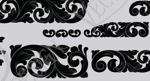 STVector Design kimber stanless target 6in scroll Vector design  engraving files,pistol engrave,vector ,laser engraving svg dxf ai digital download - Image 4