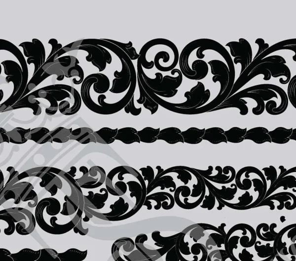 STVector Design kimber stanless target 6in scroll Vector design  engraving files,pistol engrave,vector ,laser engraving svg dxf ai digital download - Image 2