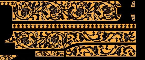 STVector Design kimber stanless target 6in scroll Vector design  engraving files,pistol engrave,vector ,laser engraving svg dxf ai digital download - Image 3